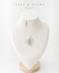 Woven – Sea Glass Necklace