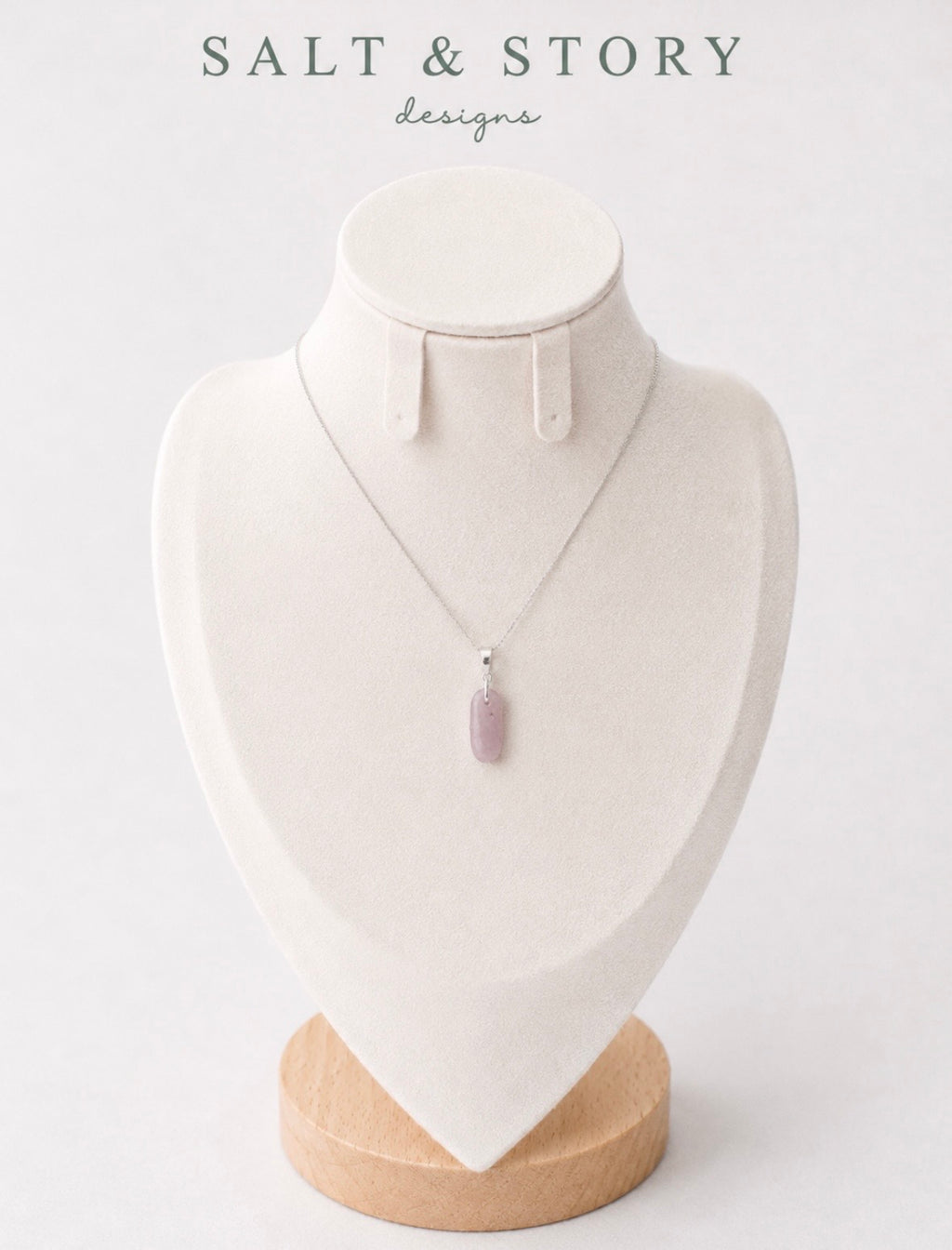 Reverie – Pink Sea Glass Necklace
