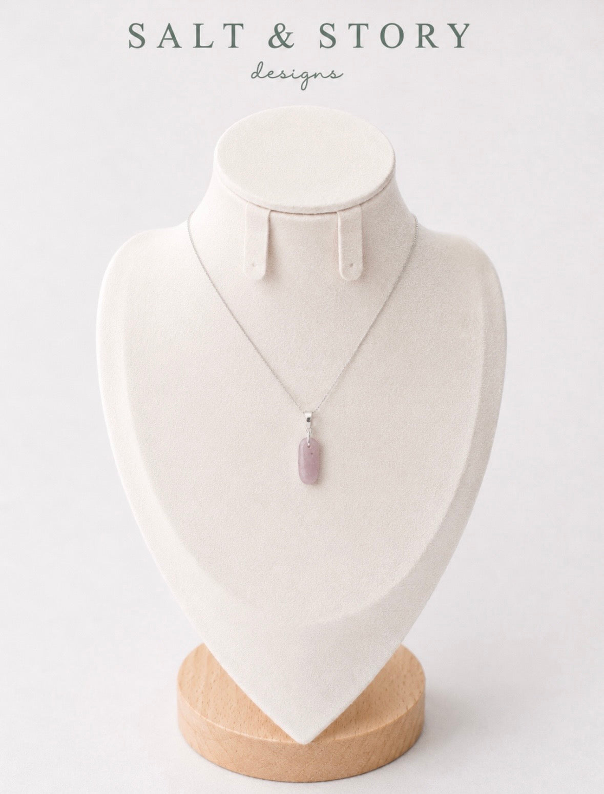 Reverie – Pink Sea Glass Necklace